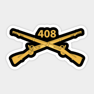 408th Infantry Regiment - Branch wo Txt X 300 Sticker